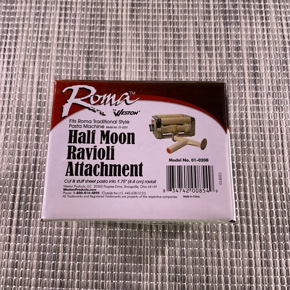 Weston Roma - Half Moon Ravioli Attachment - Part #01-0208